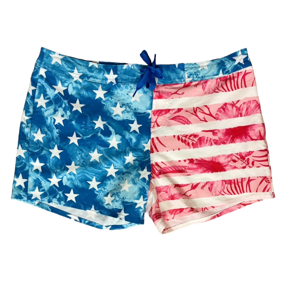 EUC O’rageous Americana Board Shorts (E1)